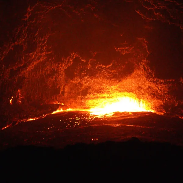 Erta Ale - the lava lake in the Danakil Depression