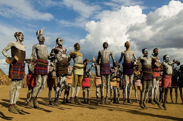 The Karo tribe in Omo Valley, Ethiopia